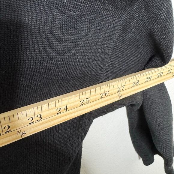 Melissa McCarthy Seven7 Plus 1X Sweater Black Cat Graphic Le Meow Pullover - Picture 3 of 8